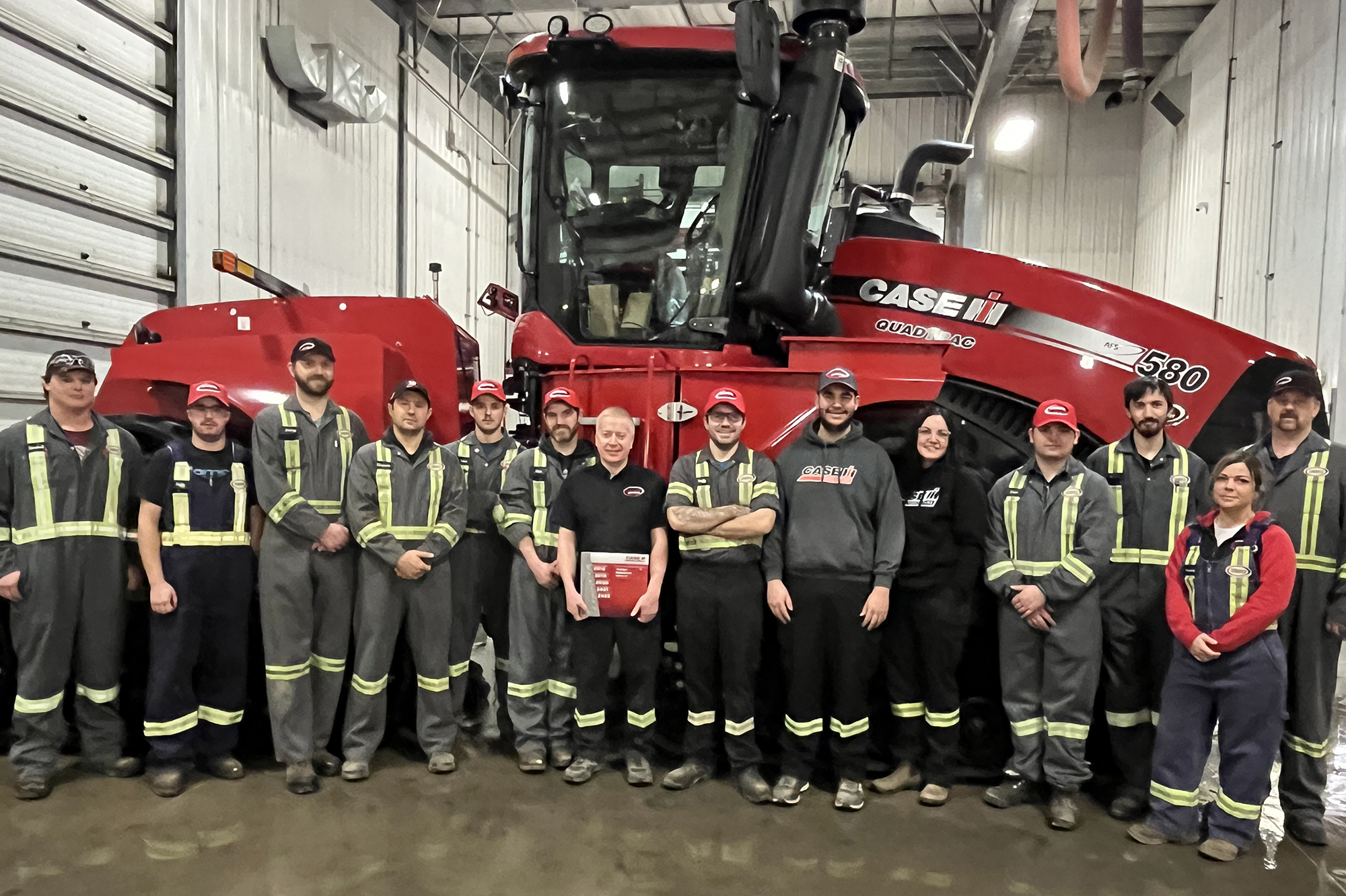 Case IH Pinnacle Service Award for Weyburn
